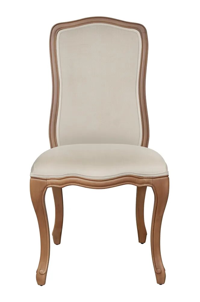 Стул Mak-interior "Wenter Beige", из массива дерева без подлокотников