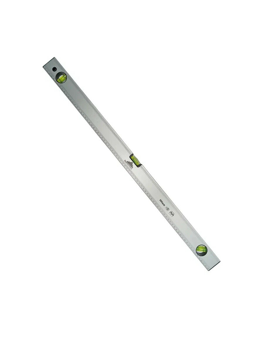Алюминиевый уровень VertexTools 3033-800 800мм магнитный брусковый 3 глазков линейка поворотный глазок