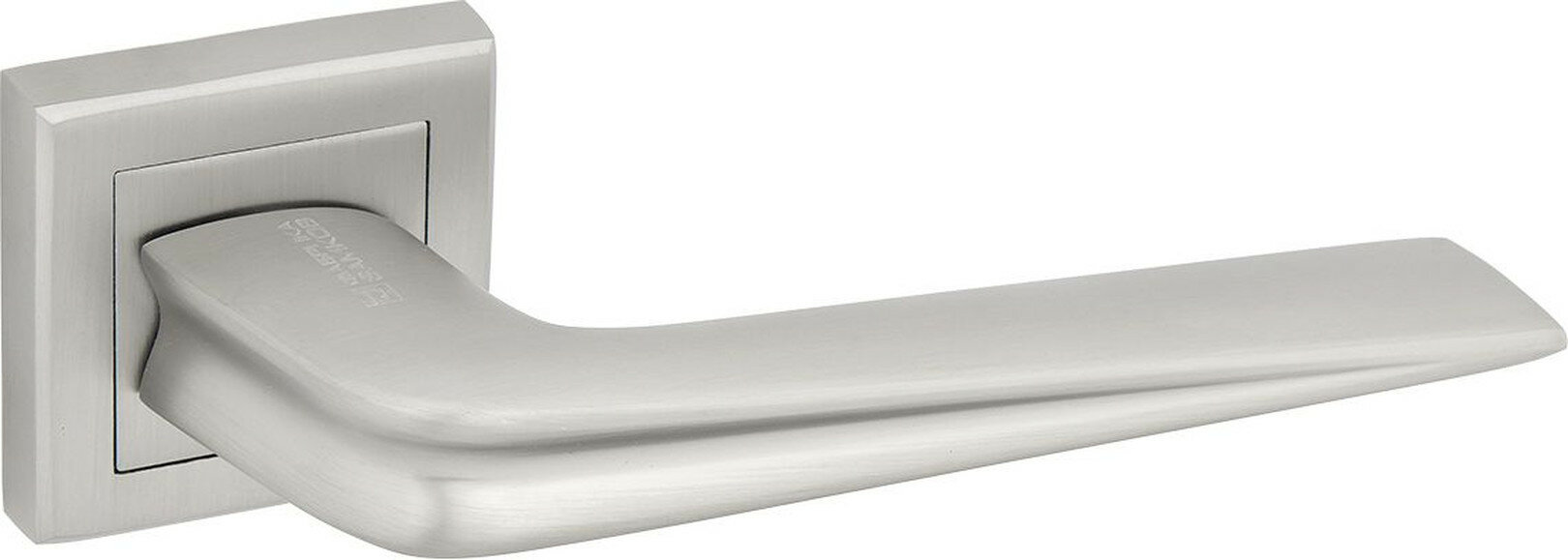 Дверная ручка Фабрика Замков A 210 перламутровый хром алюминий квадратная розетка