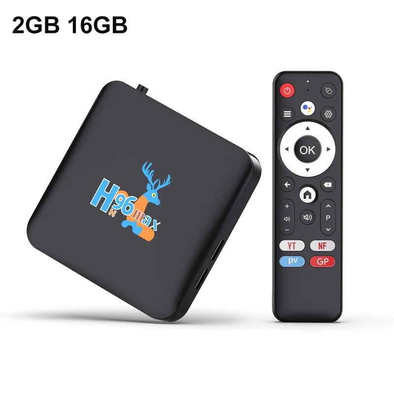 H96 MAX ТВ-приставка Android 14.0 2ГБ, 2GB 16GB, Bundle1, Австралийская