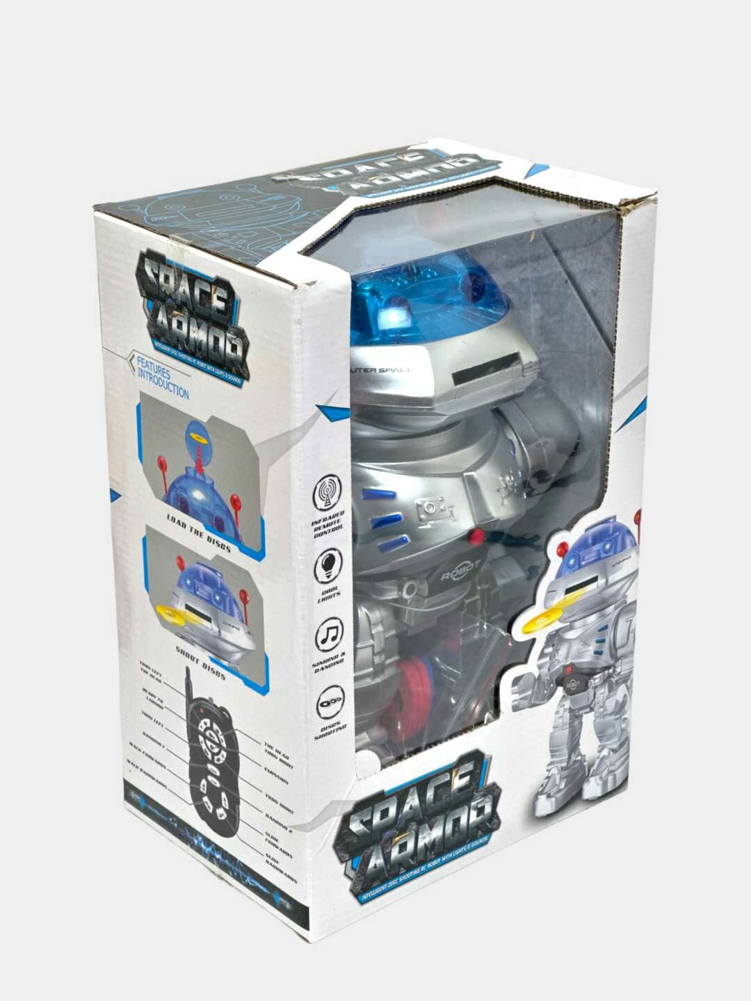 Интерактивный робот Space Armor с дисковым оружием для детей 5+ Код. 13358