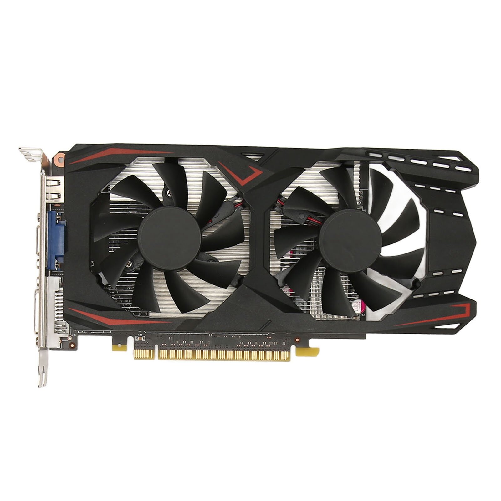 GTX550TI 2G GDDR5 128bit Graphics Card Support DVI VGA HD Multimedia Interface HDR Technology Graphics Card with 2 Cooling Fan GTX550Ti 2G