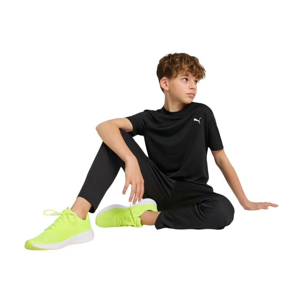 Брюки  PUMA, размер 128, черный — фото 1