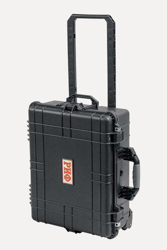 Изображение товара Кейс защитный ударопрочный РИФ 616х493х220 мм на колесах с телескопической ручкой IP55, черный, арт. WR-48