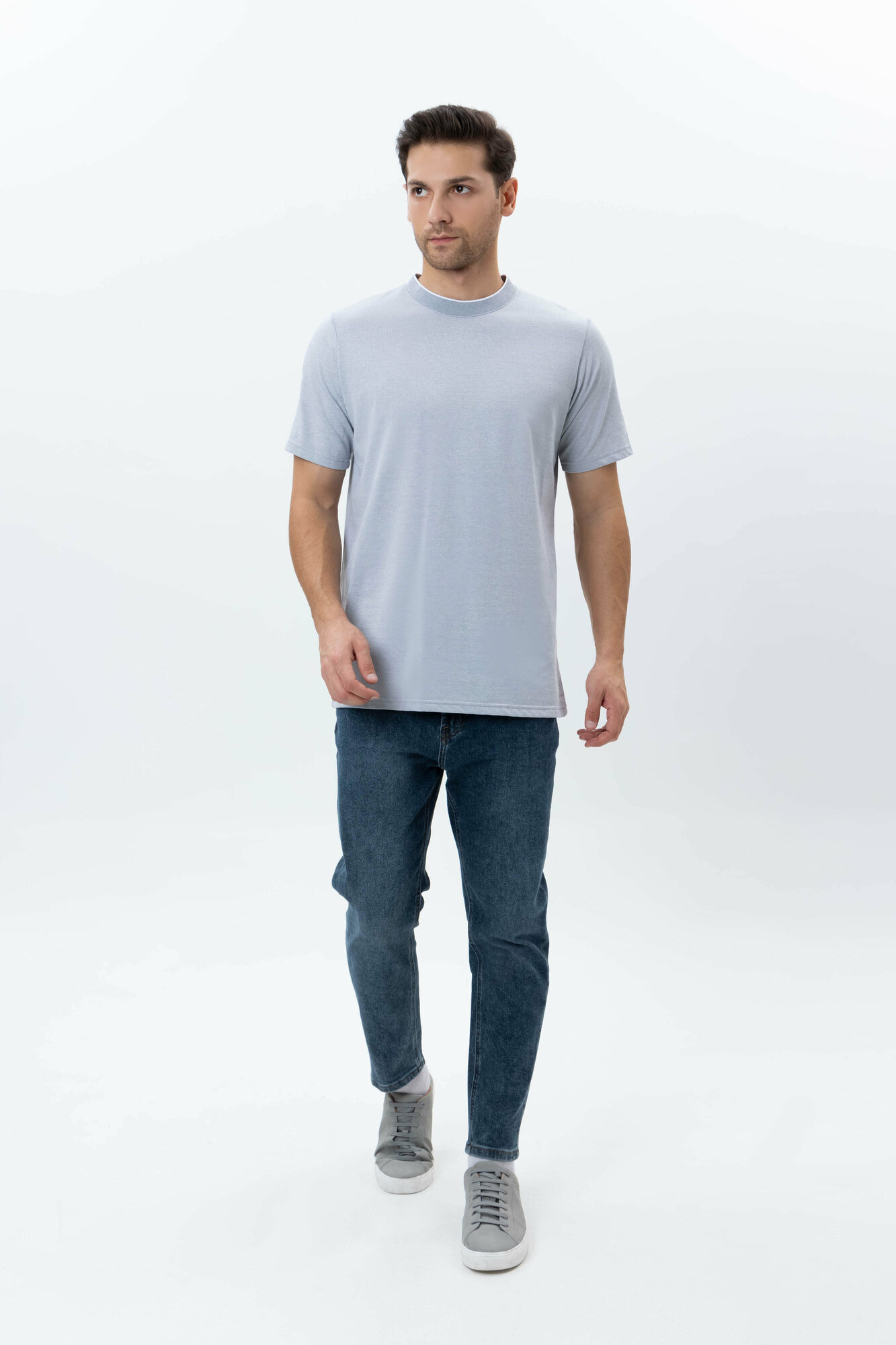 Футболка спортивная TERRA PRO, размер L, grey — фото 1