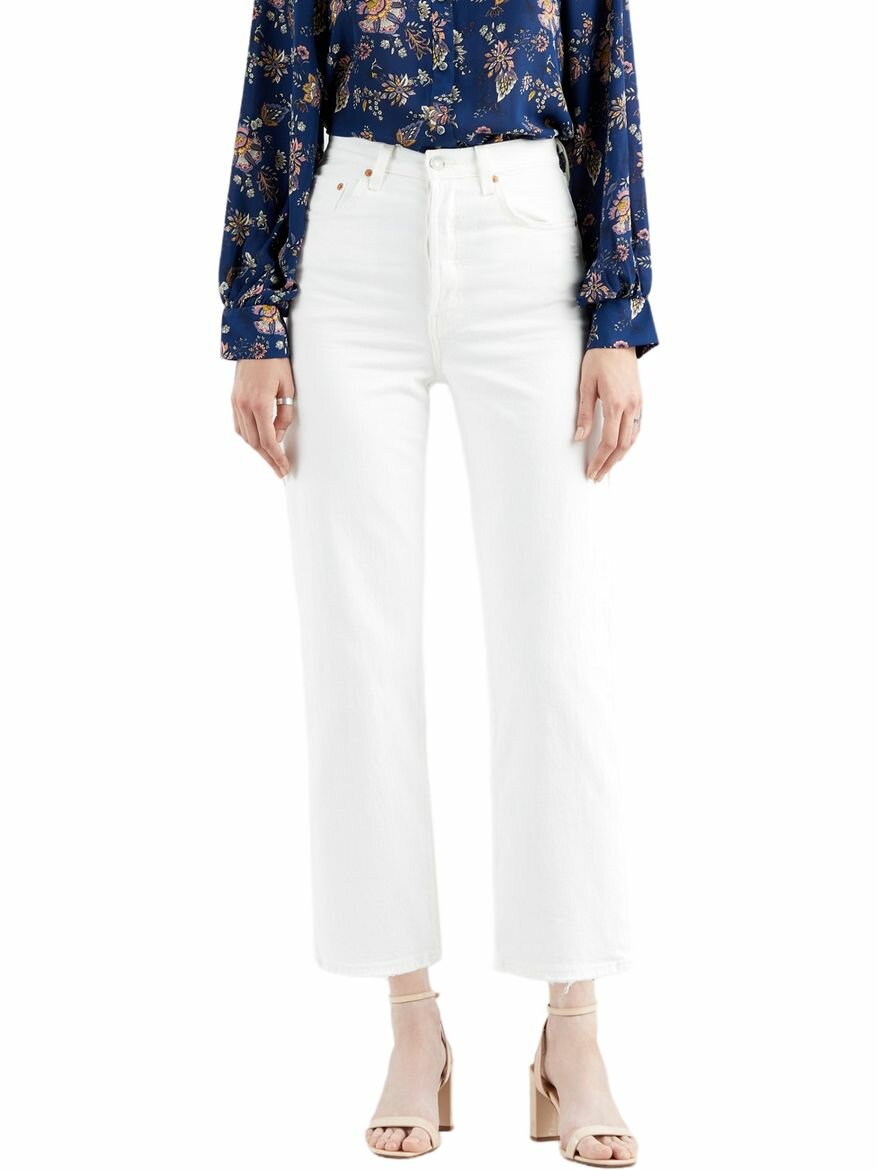 Джинсы RIBCAGE STRAIGHT ANKLE 