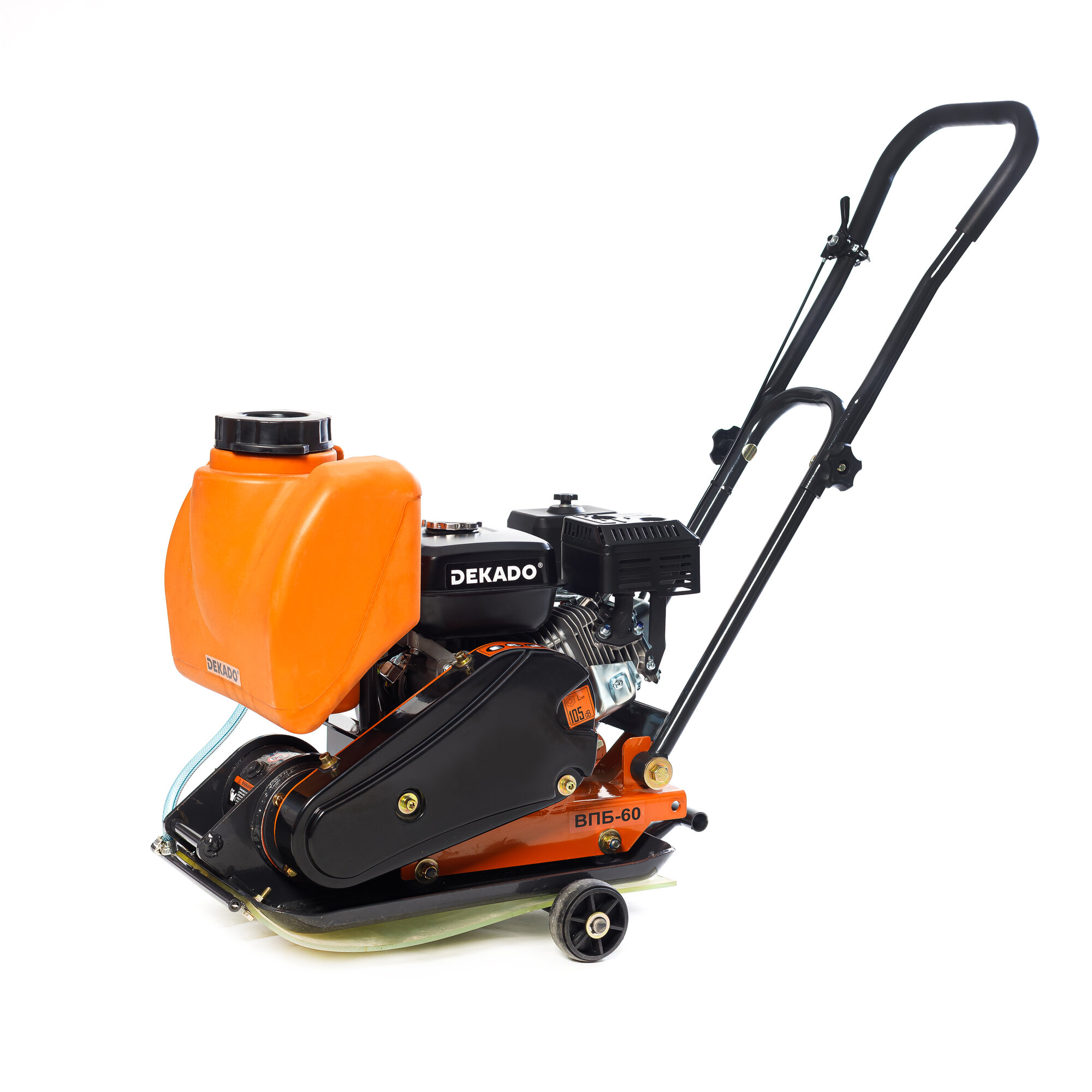 Виброплита DEKADO ВПБ-60 бензиновый двигатель мощность 65 л. с