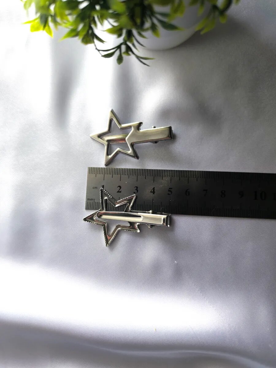 Набор заколок LovelyHeirstyle, металл, фигурный декор, для девочек — фото 1