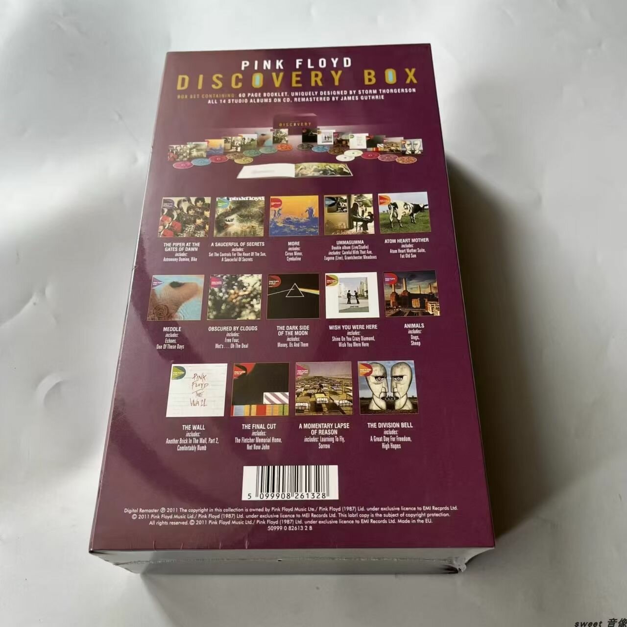 16*CD-альбом Пинк Флойд Discovery Box Set: The Complete Studio