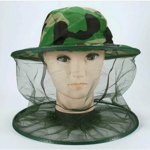 Накомарник/Антимоскитная панама с полями, d=32 см, высота сетки 35 см