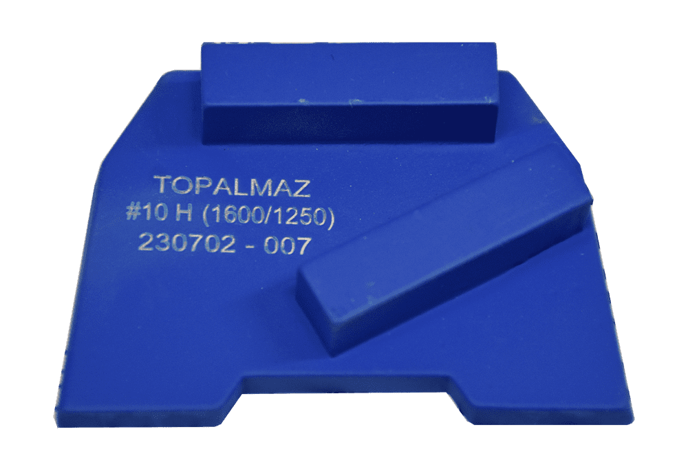 Пад алмазный шлифовальный (EURO) MEDIUM TOPALMAZ #10M2 №000. Твёрдый бетон