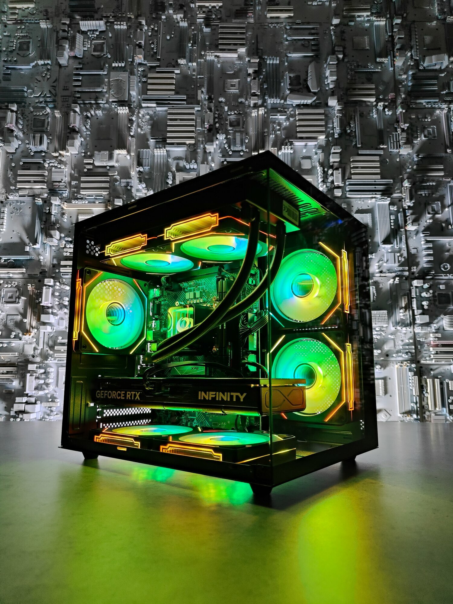 Изображение Мощный игровой ПК Ryzen 7500F RTX 5060ti (16gb) ddr5 32gb 1tb ssd m2 Bunker