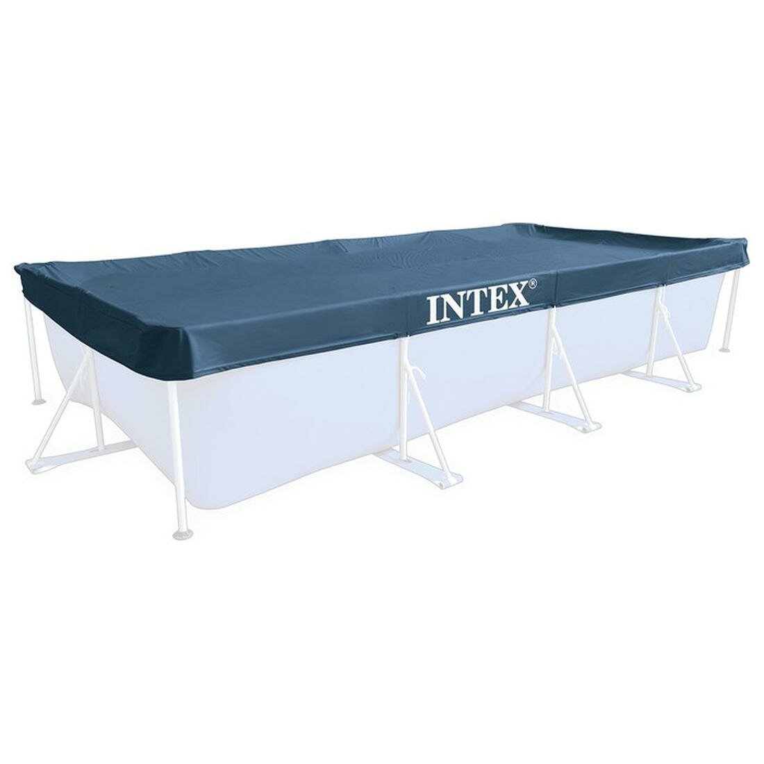Тент на прямоугольный каркасный бассейн 460×226 см 28039 INTEX