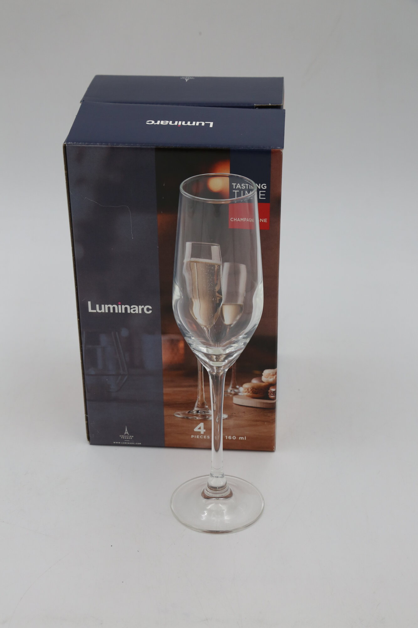 Бокал LUMINARC "время дегустаций шампань" P6818 160мл 4шт 4х6