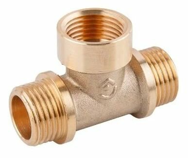 Тройник 1/2нр x1/2вн x 1/2нр латунный VIEIR (1шт)