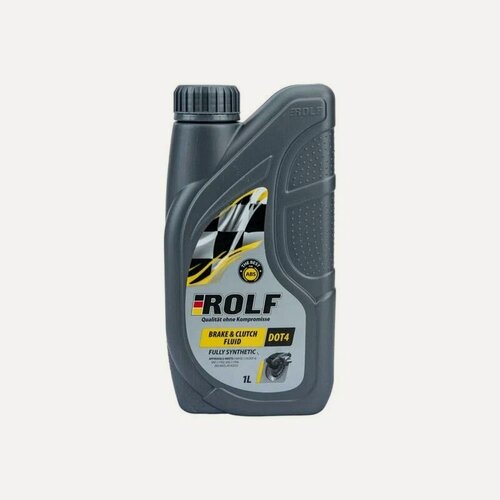 Изображение товара Тормозная жидкость Break&Clutch Fluid DOT-4, ROLF 322205, 1 л