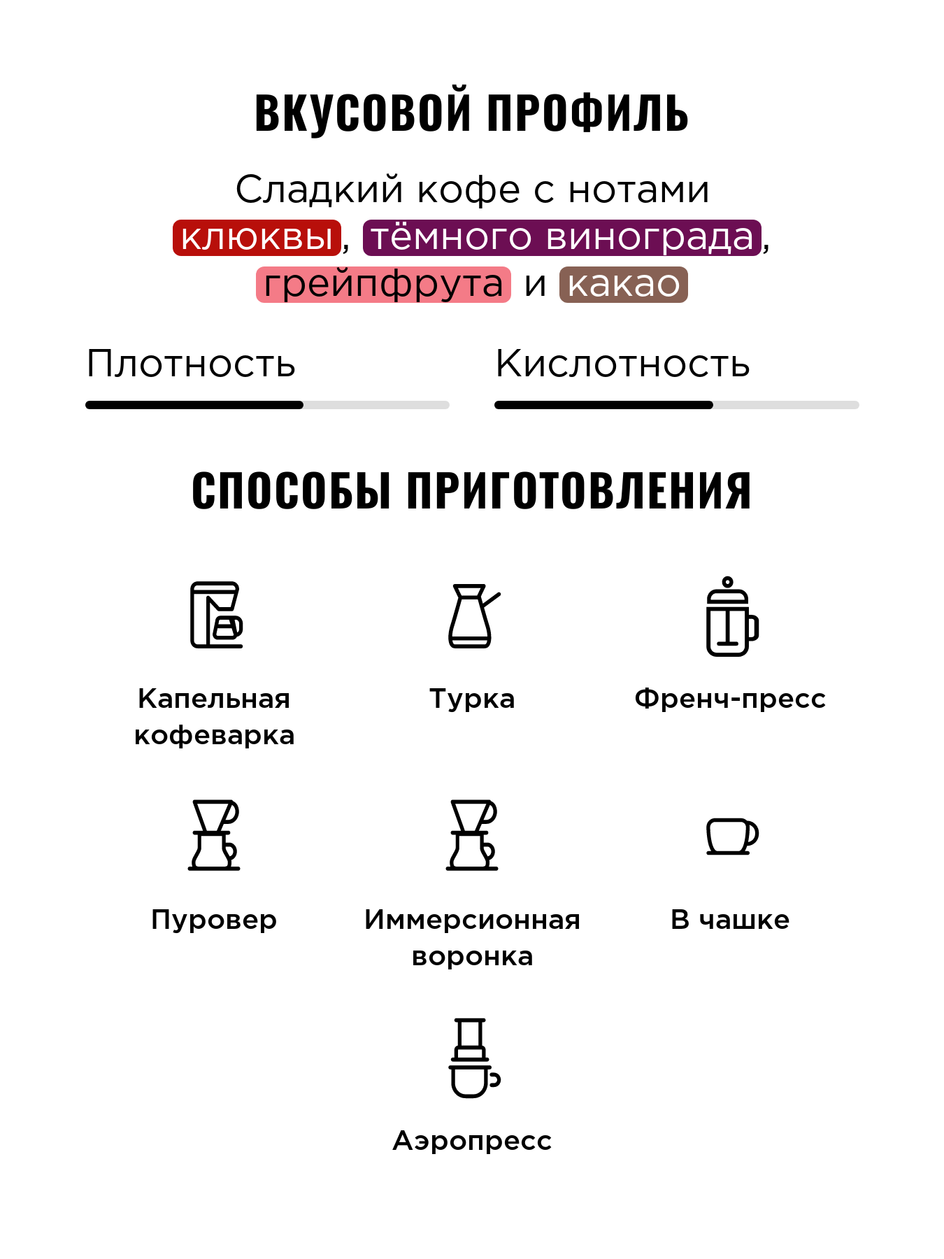 Кофе для фильтра Батч-Брю Tasty Coffee, в зёрнах, 1000 г — фото 1