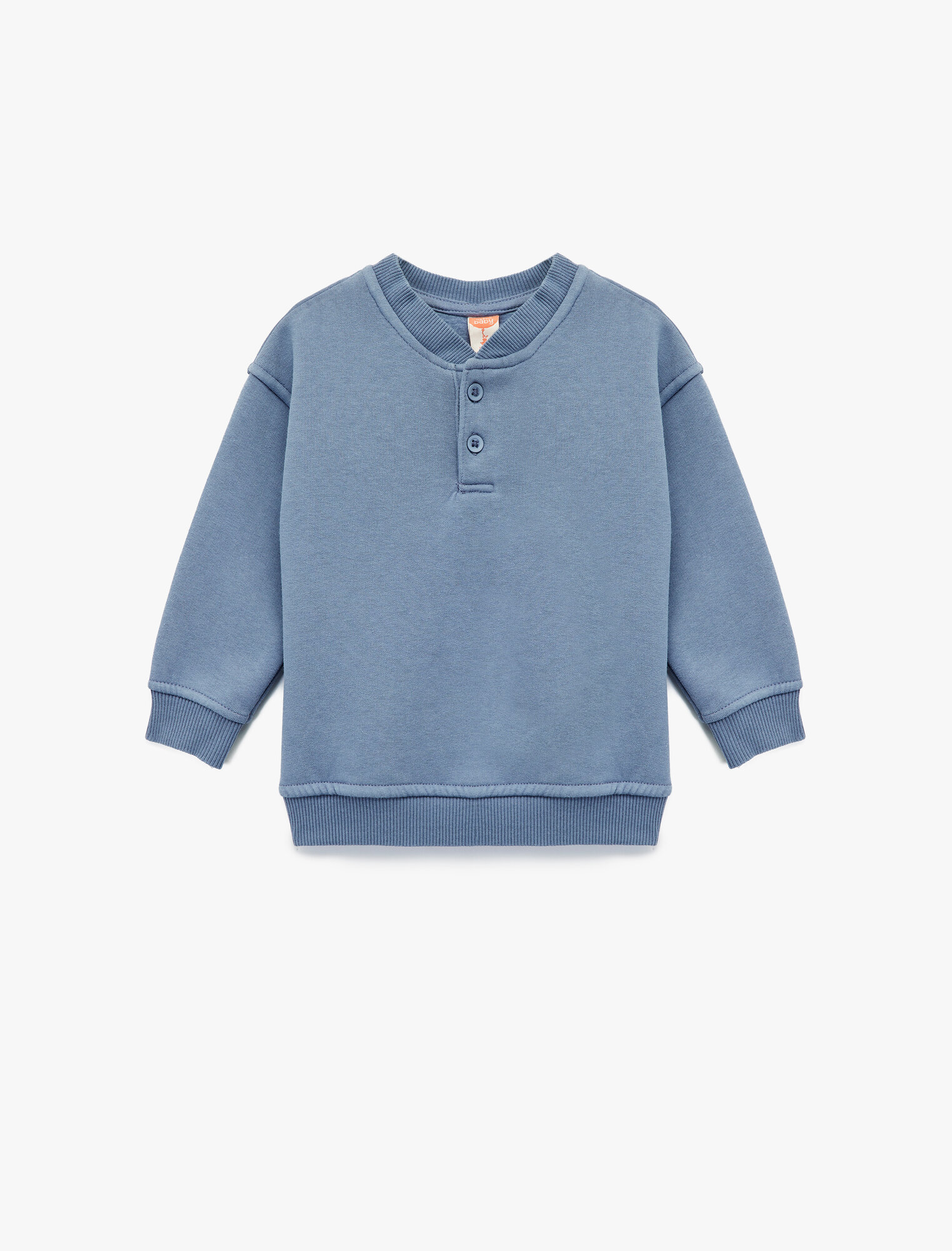 Свитшот KOTON размер 18-24 месяцев синий