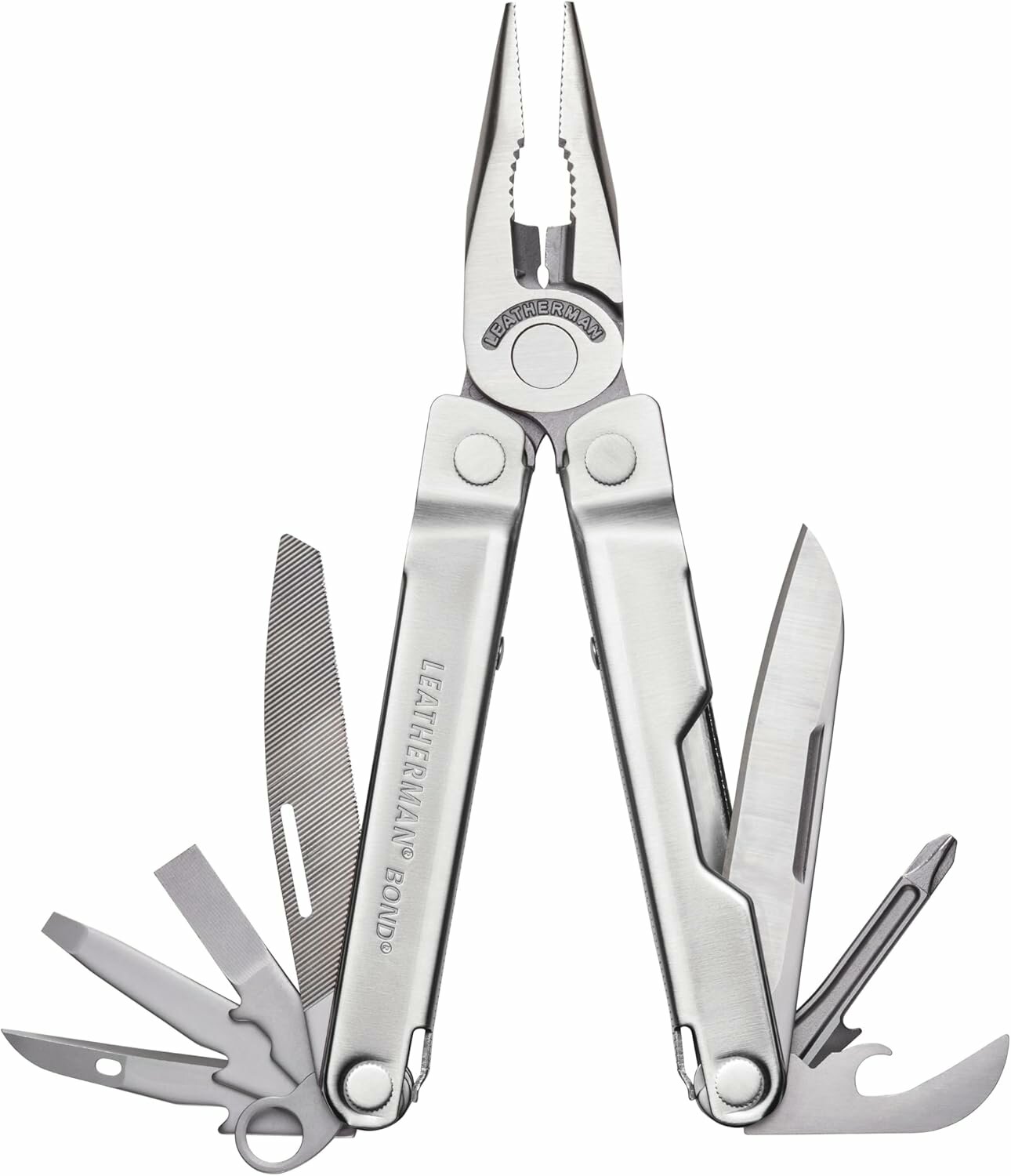 Мультитул LEATHERMAN Bond Stainless Nylon Sheath 832934 серебристый