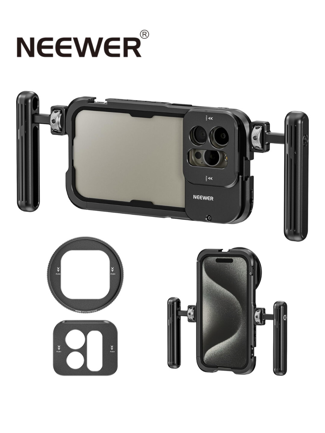 Профессиональный набор видеоигр NEEWER, идеальный комплект для iPhone 15 Pro Max — фото 1