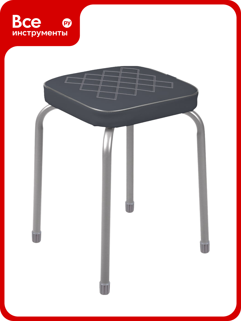 Nika НИКА Табурет Haushalt НТ3 C темно серый