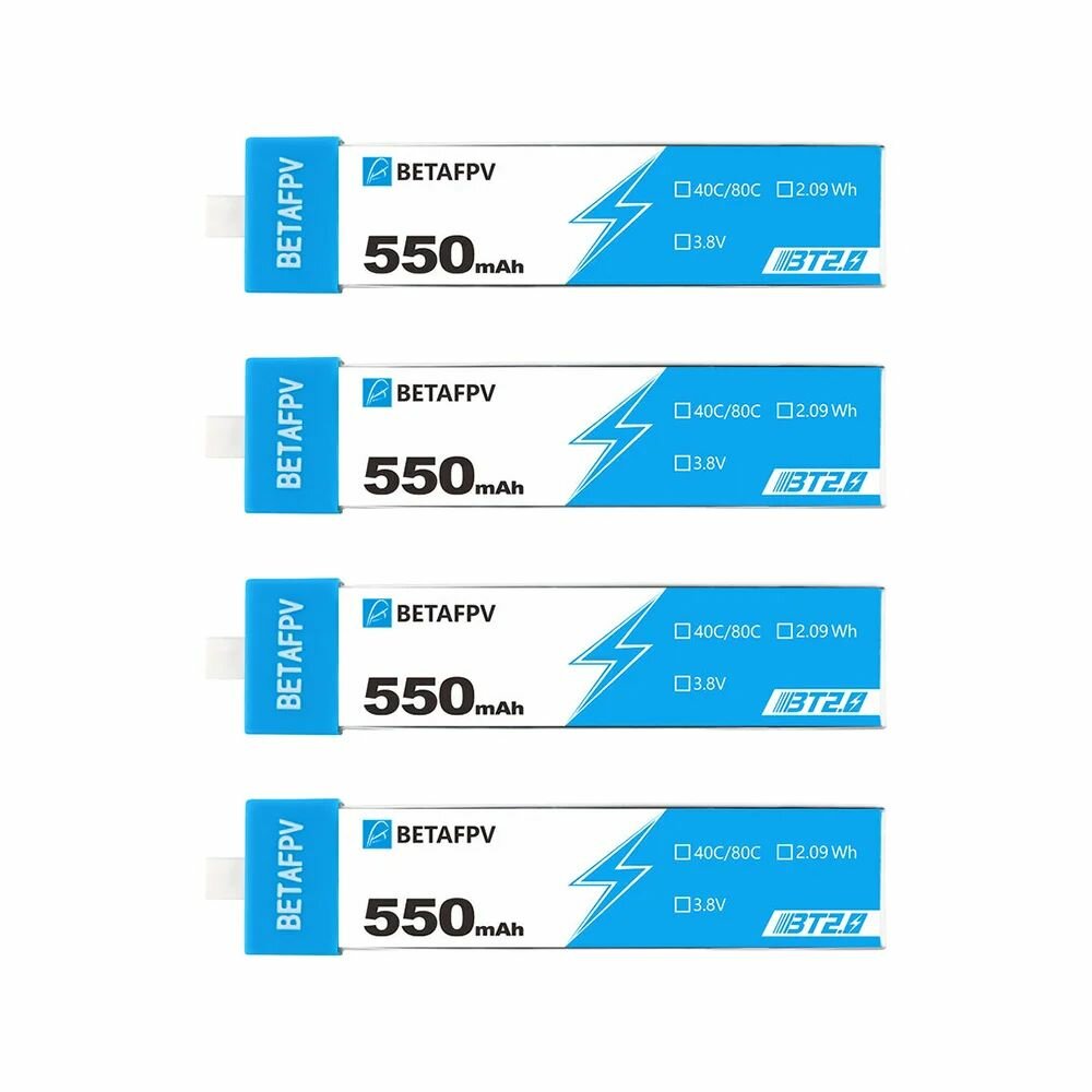 Липо-батарея RC Battery BT2.0 550mAh 1S Lipo Battery