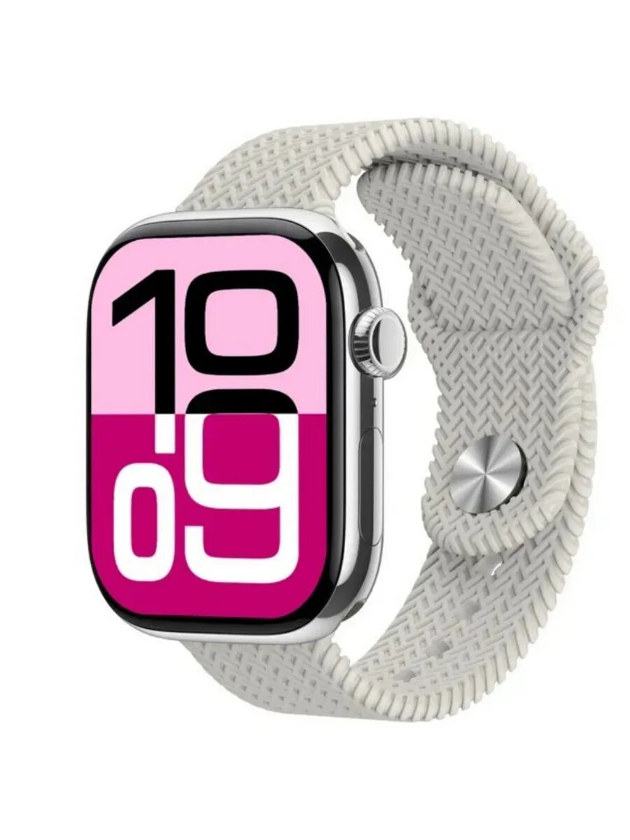 Умные часы HK11 PRO Max Watch, 11 Series, 2.02" Amoled дисплей, AI ChatGPT Silver