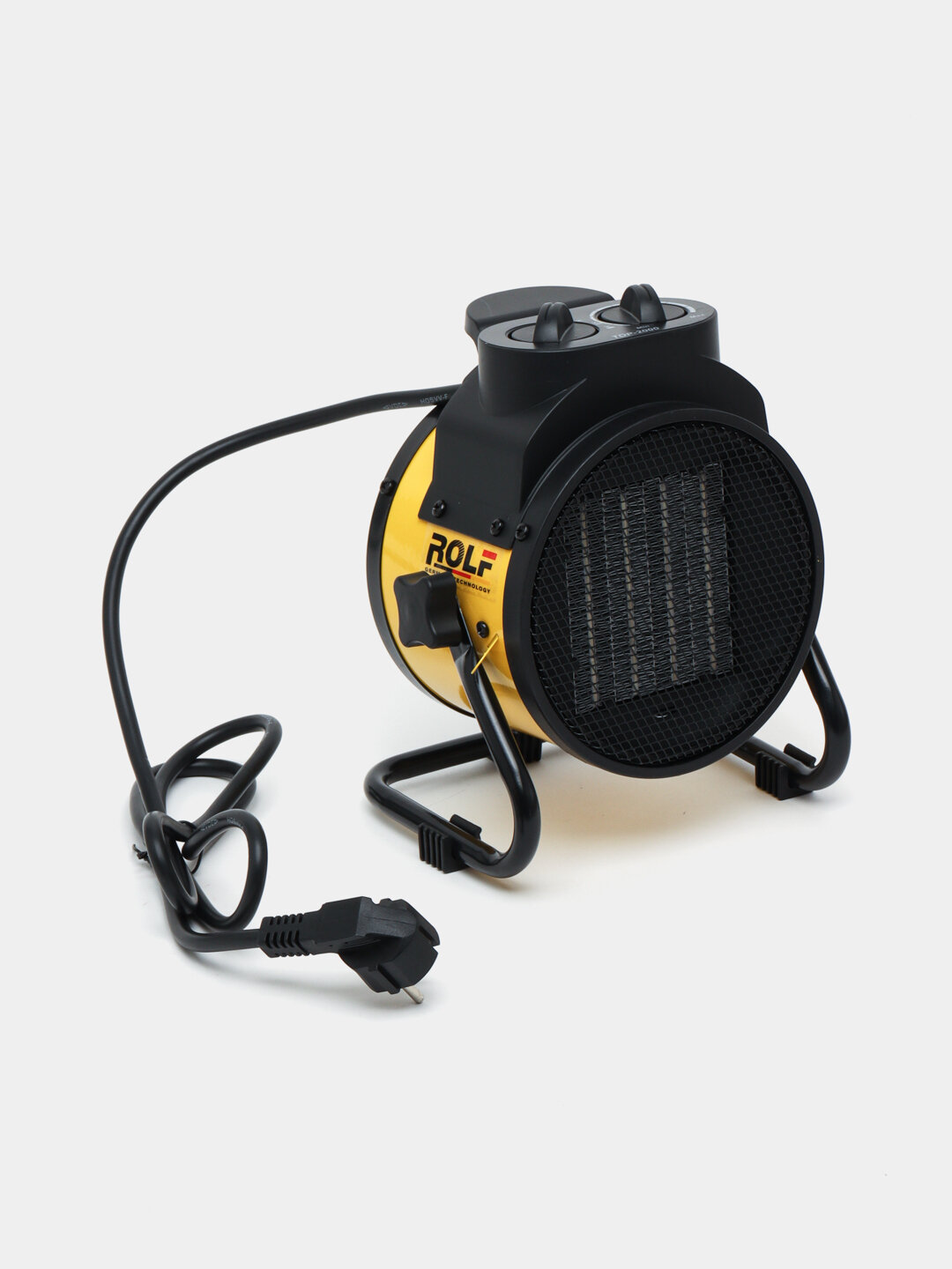 Тепловая пушка ROLF TOP-2000, металлокерамический нагревательный элемент, мощность 2кВт — фото 1