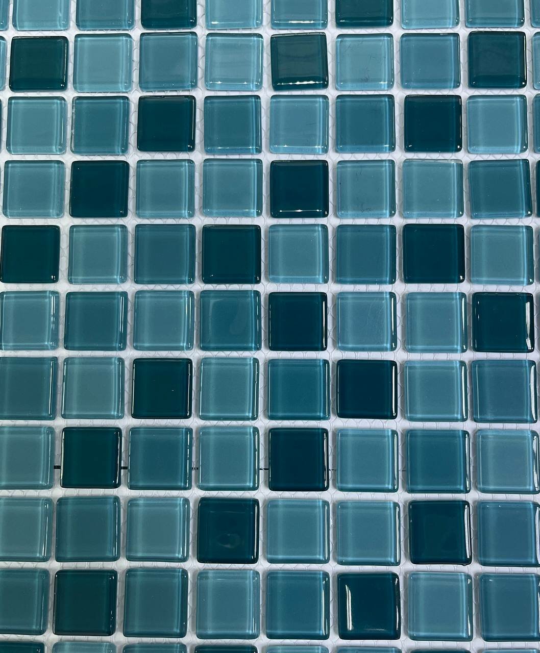 Мозаика Glass 30 см x 30 см размер чипа: 25x25 мм