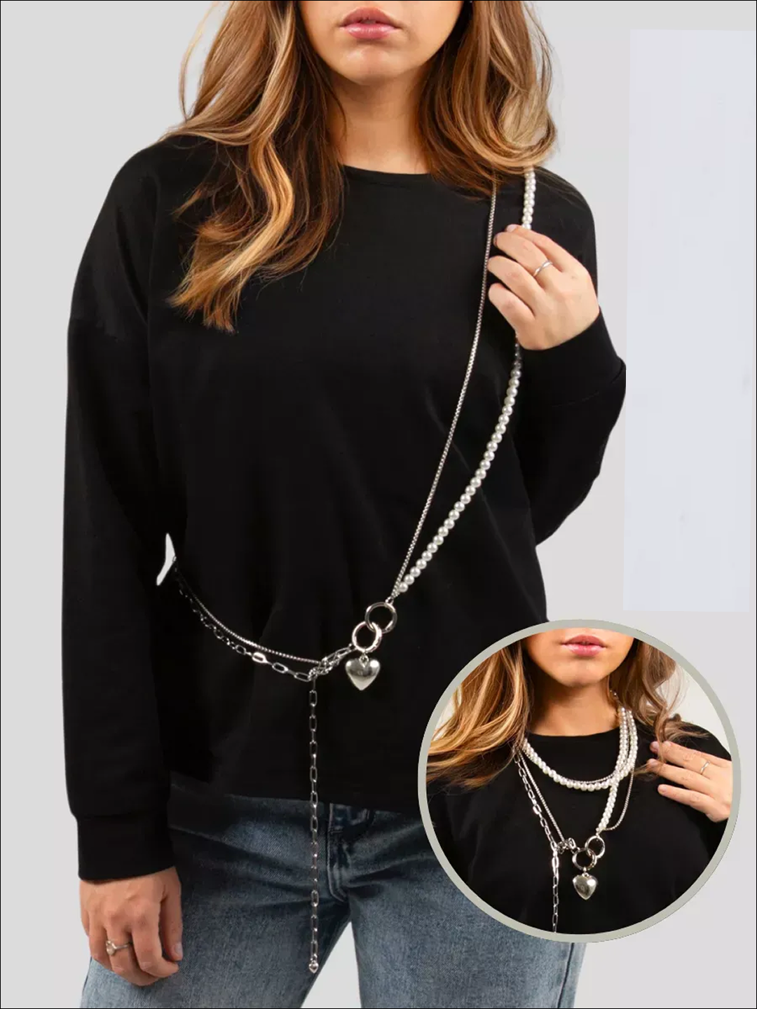 Шнур, 1 шт., длина 104 см, white — фото 1