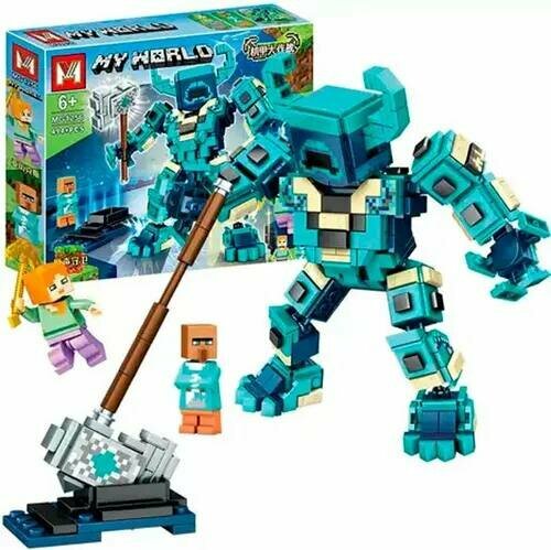 Конструктор My World " Боевой робот " 494 детали — фото 1
