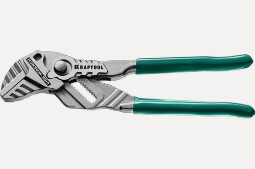Изображение товара KRAFTOOL Vise-Wrench, 180 мм, клещи переставные-гаечный ключ (22063)