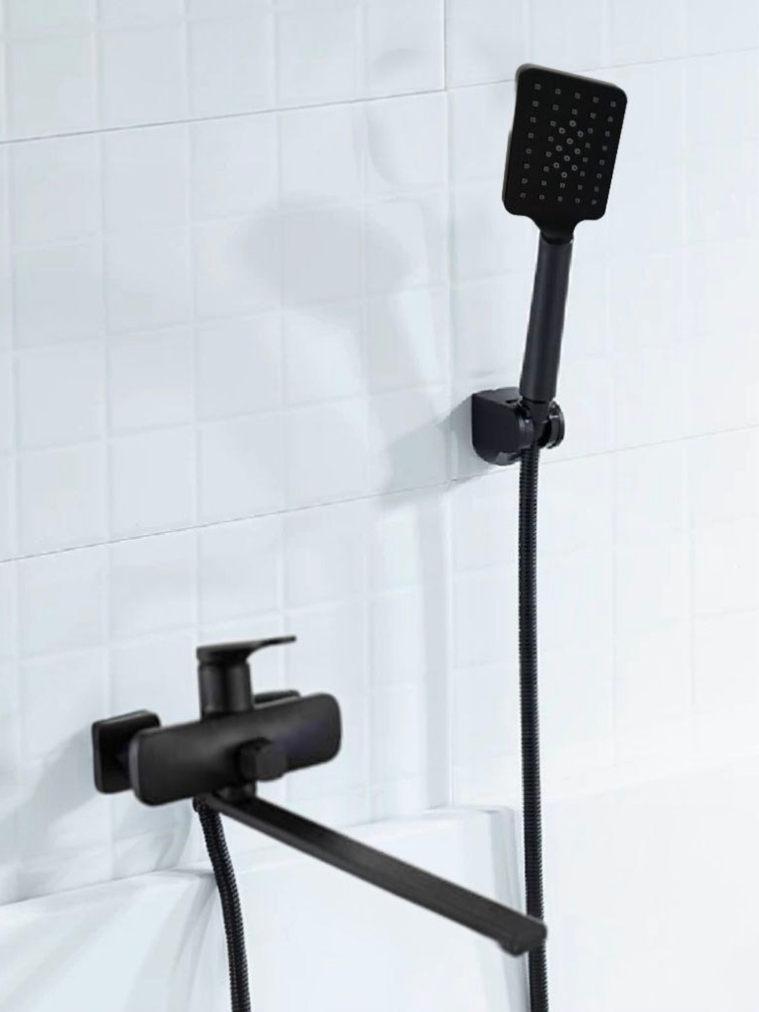 Black Matte Square Edition - Душевая система