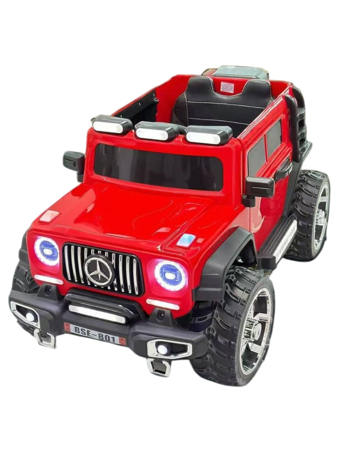 Электромобиль Jeop Mercedes-Benz, управление на пульте ДУ, 4 двигателя, Bluetooth флеш-музыка