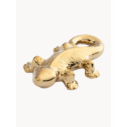 Статуэтка 4х8 см фарфор P золотистая Ящерица Paradise garden Kuchenland 399₽