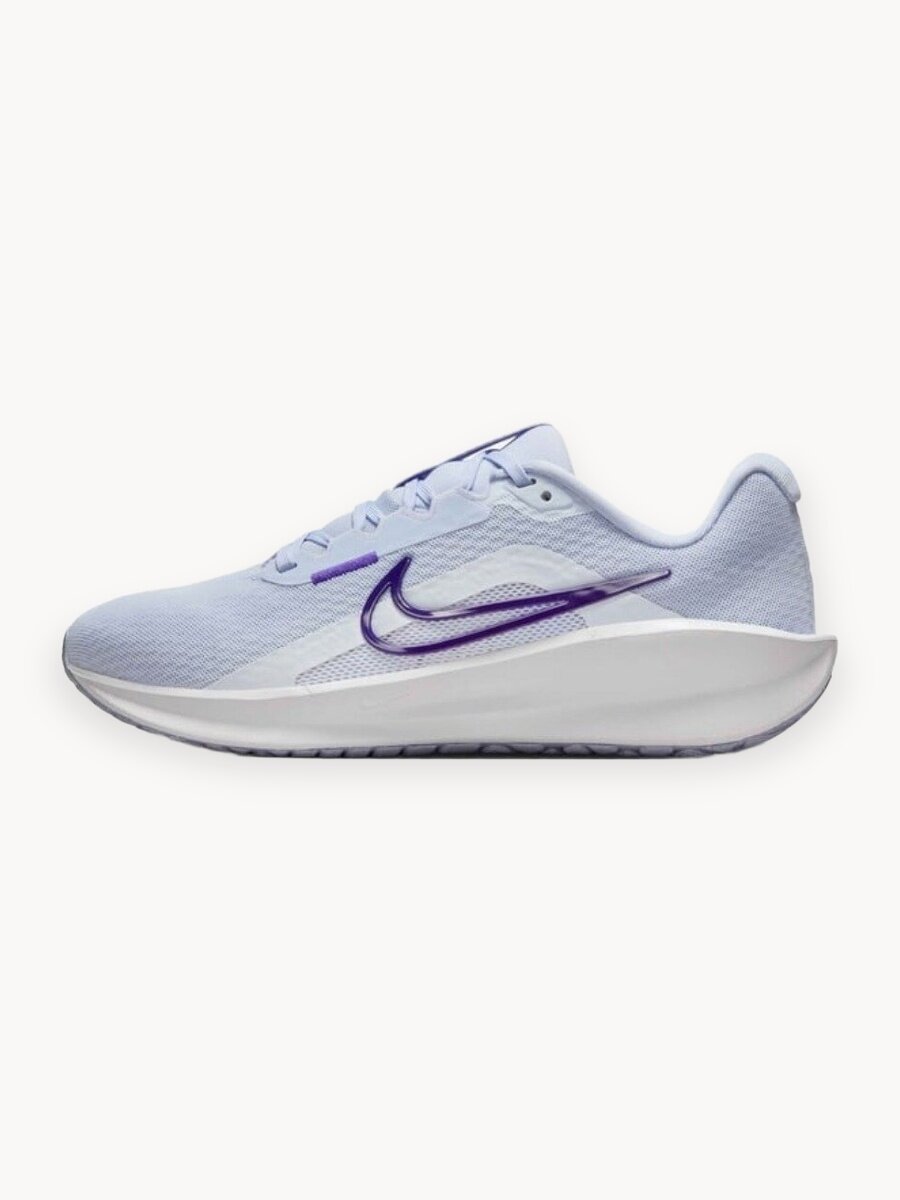Кроссовки NIKE Downshifter 13, размер 7.5 US, голубой/фиолетовый