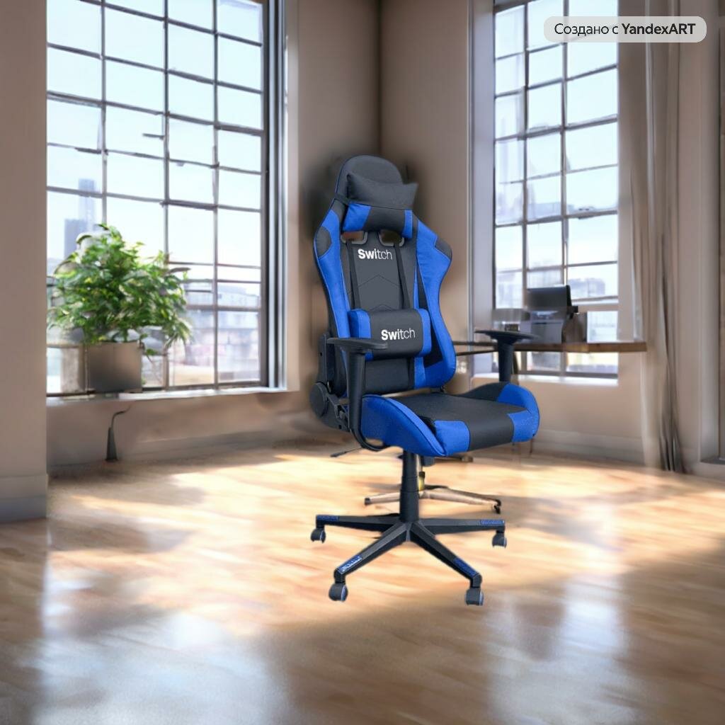 Игравой кресло 5727 В целом, игровой стул 5727 это отличный выбор для тех кто ценит комфорт качество и функциональность — фото 1