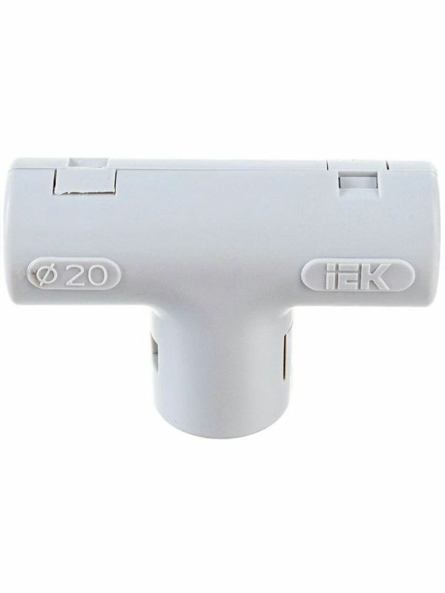 Тройник открывающийся TI20G IEK упаковка 3 шт.