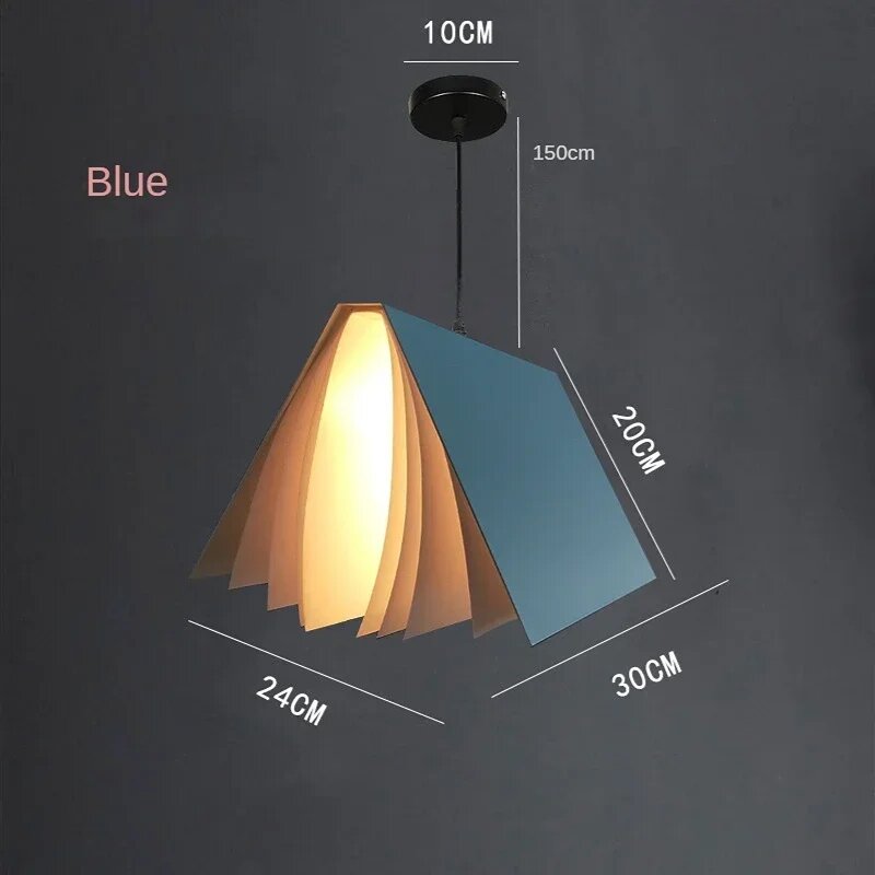 Подвесной светильник XNBMFT в скандинавском стиле, Синий, changeable, Голубой