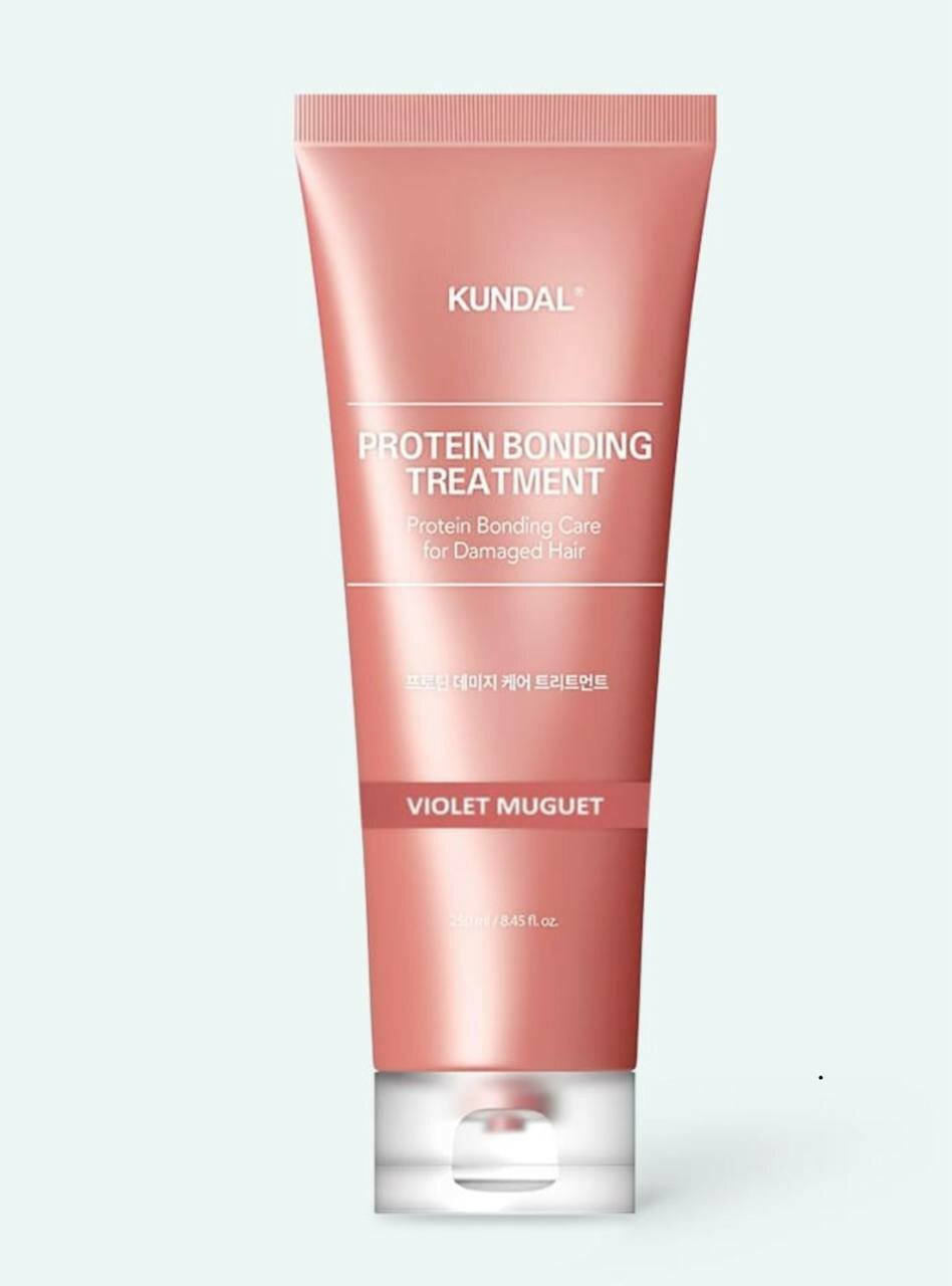 Профессиональный уход за волосами KUNDAL Protein Bonding, Violet Muguet, 250мл