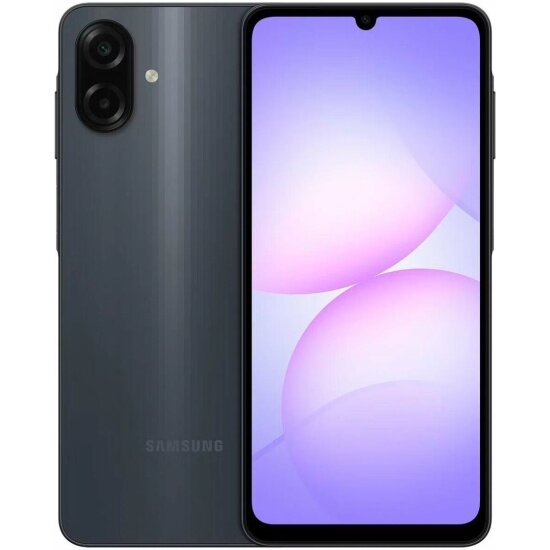Смартфон Samsung Galaxy A07 6/128GB Черный