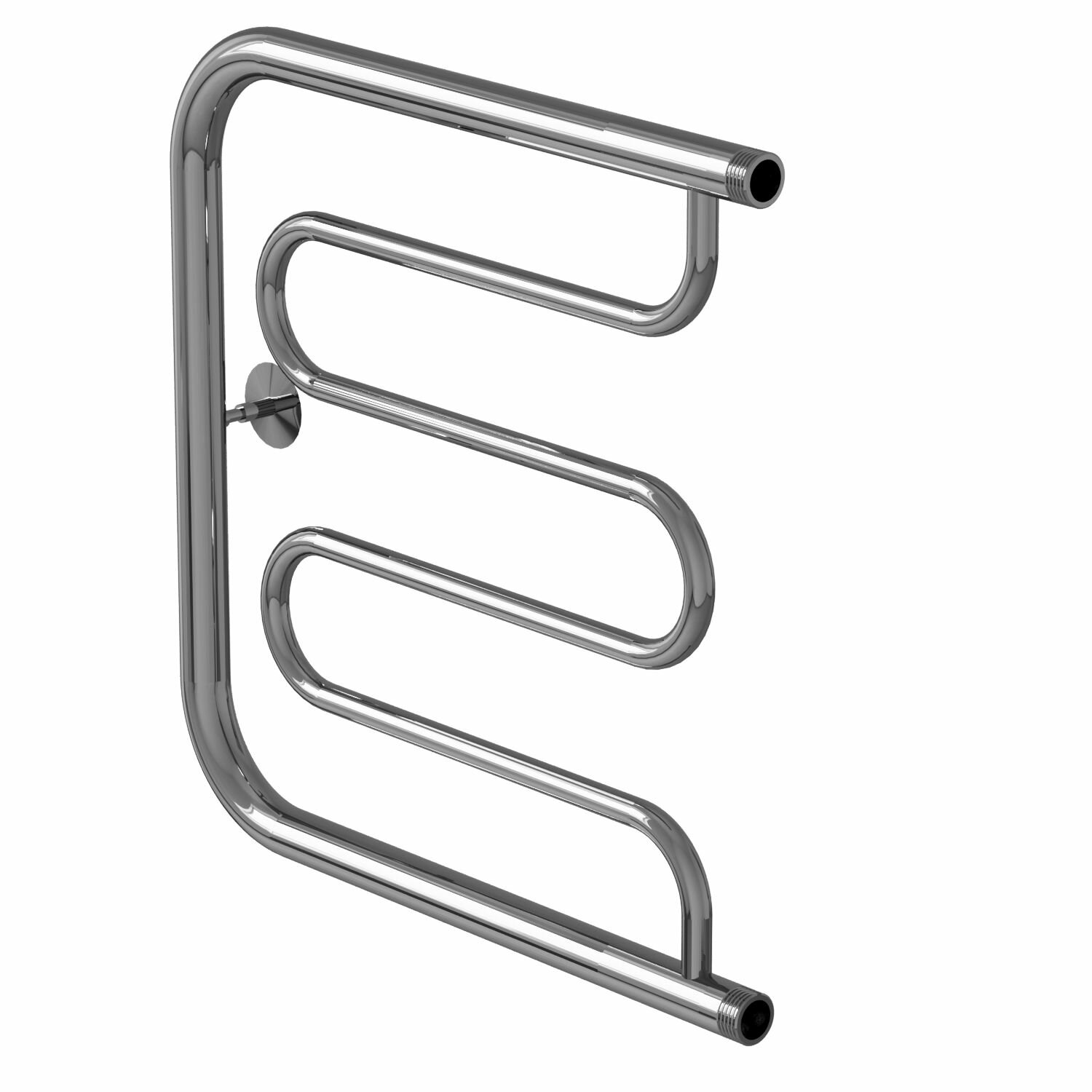 Полотенцесушитель водяной ПМ-образный MIXLINE SIMPLE PM1 50х50 см подключение 1' дюйм