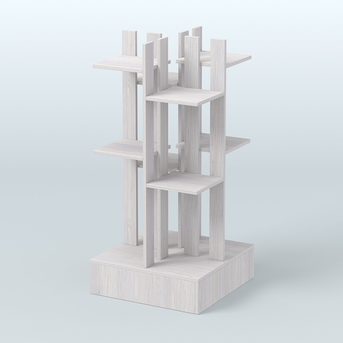 Подставка для Цветов Стойка цветочница №3, Ясень Анкор светлый. Производитель товара - компания ТОБ.