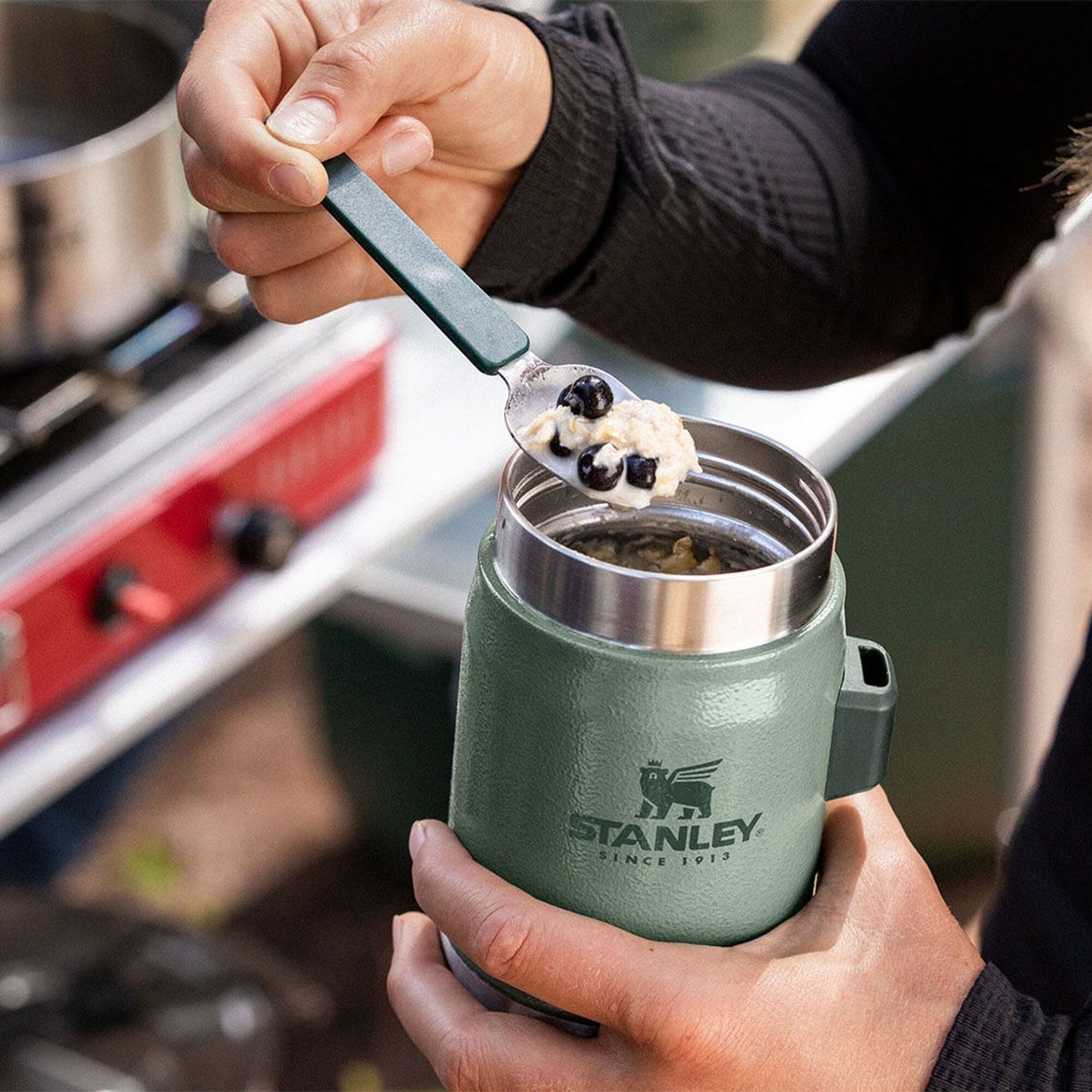 Термос STANLEY Classic, 0.4л, черный - фото №4