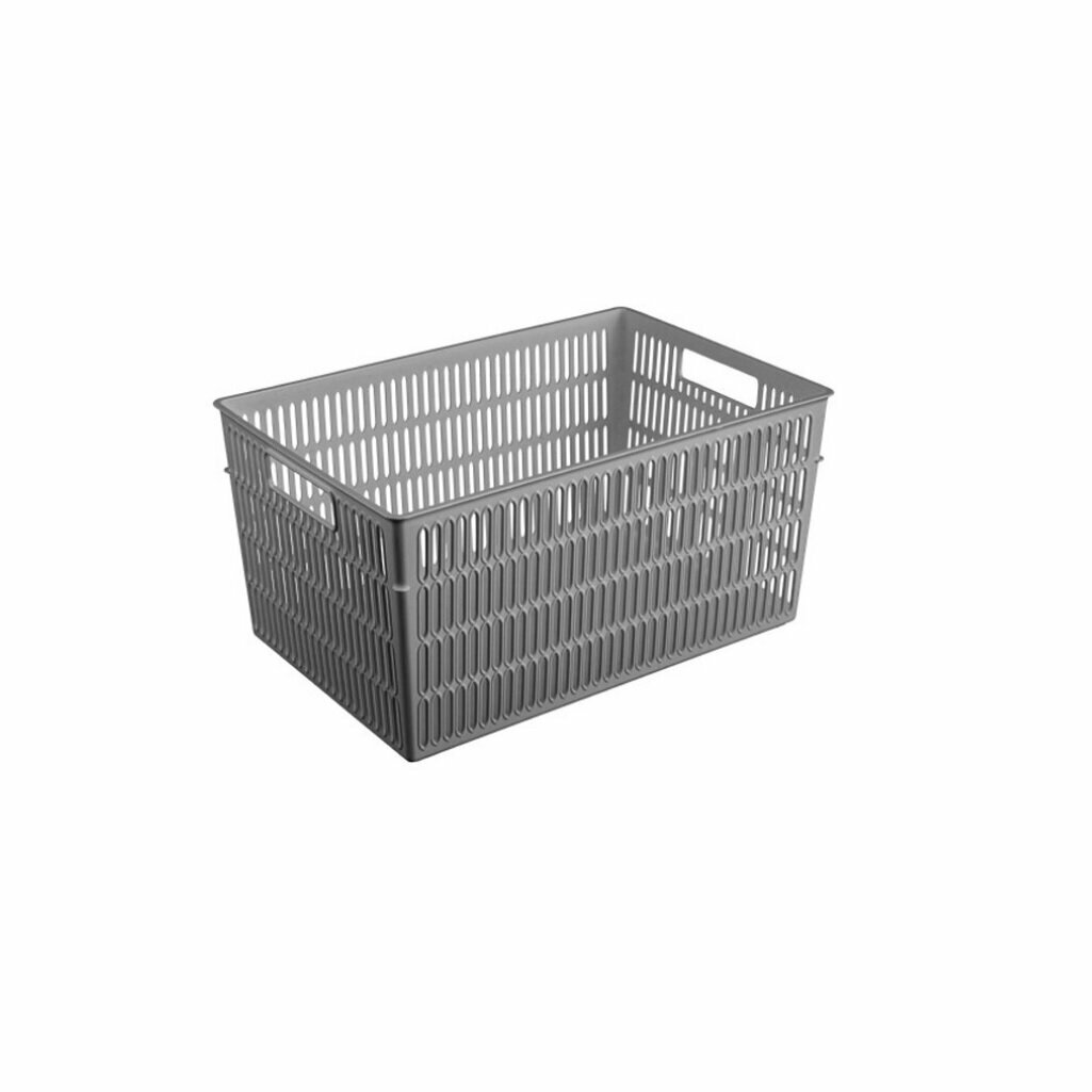 Корзина Econova Simplify универсальная серая 138х184х274 мм 6 л 435250511