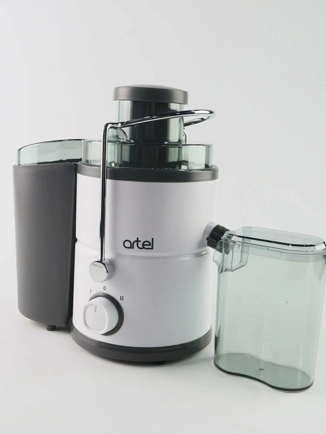 Соковыжималка Artel JM-378, центробежная, пластик, 2 скорости, 600Вт, 0.5л