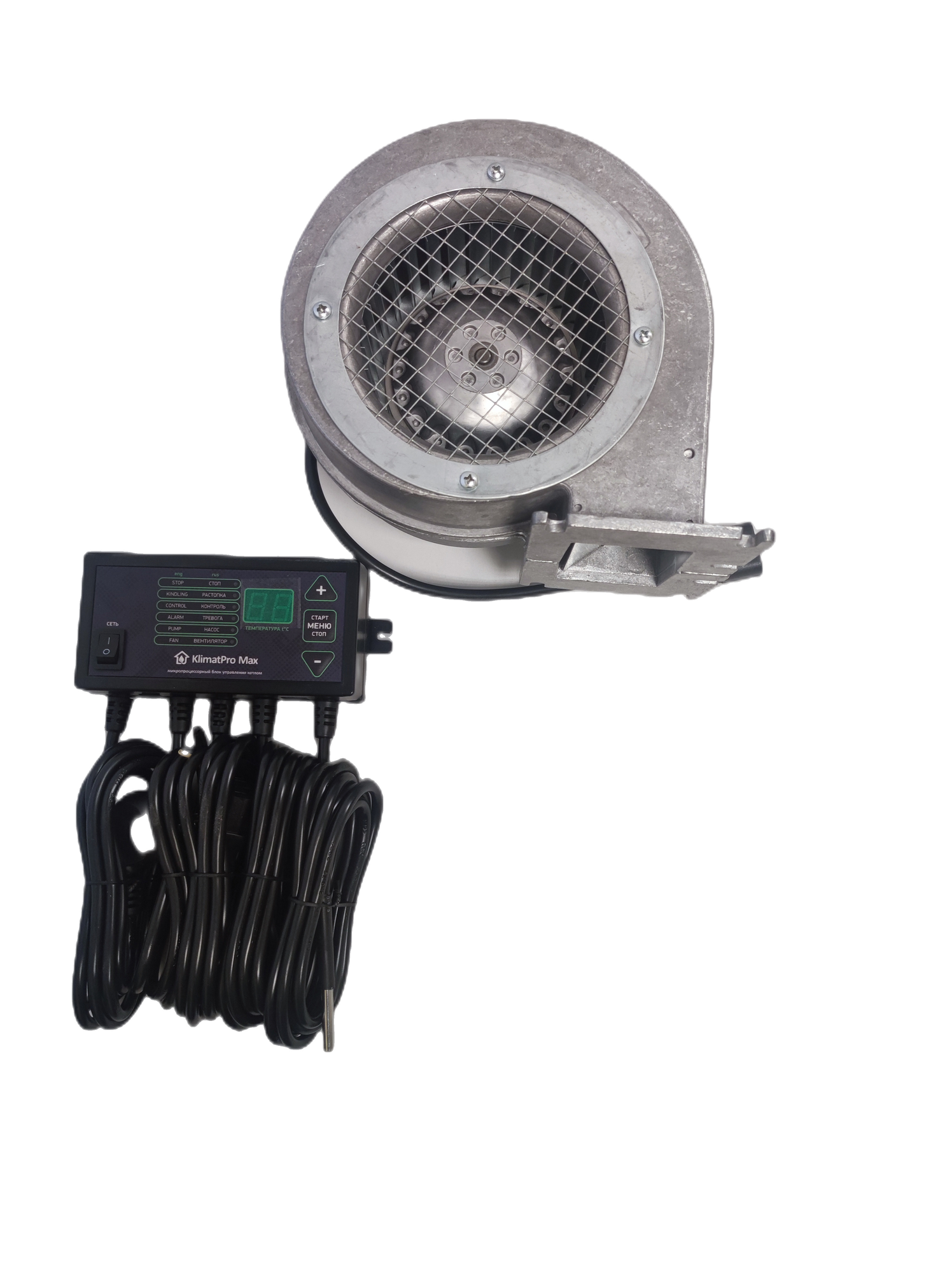 Комплект автоматики ZOTA Turboset KlimatPro Max для котлов Тополь-М 42V2 (выпуск 2019 год и позже)