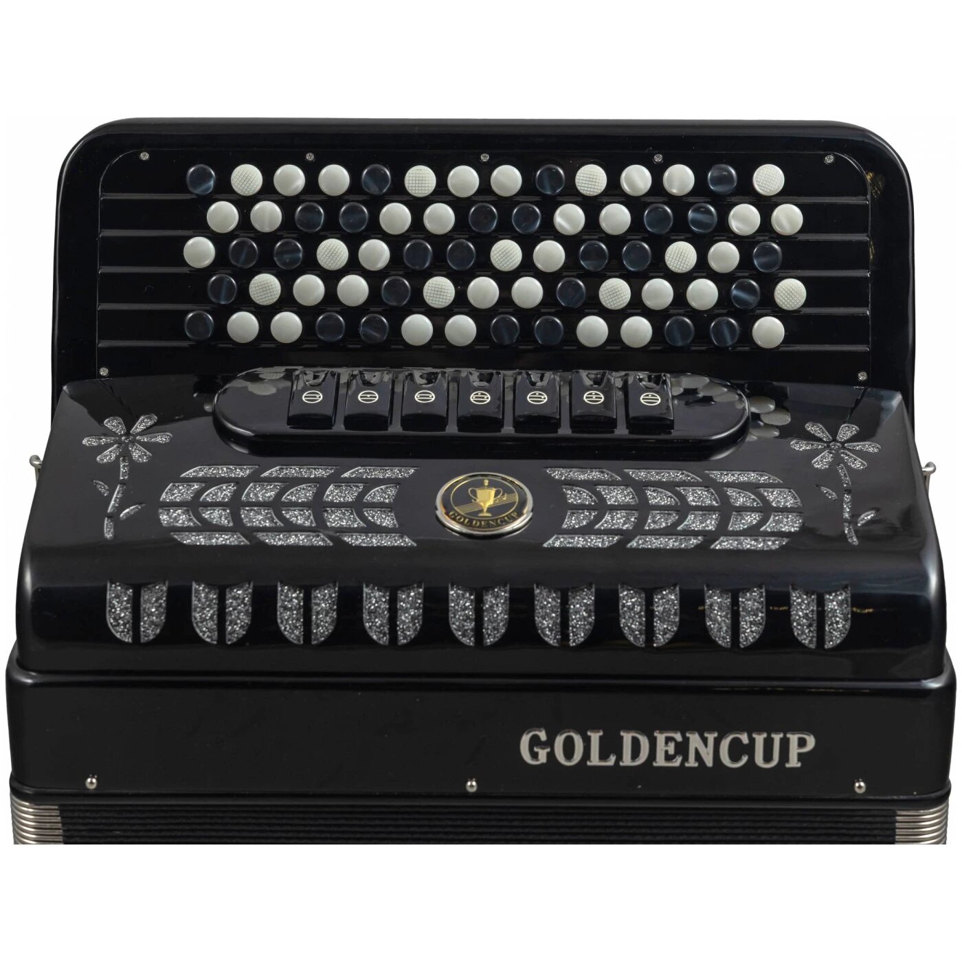 Баян ученический Golden Cup JH5120B BK — фото 1