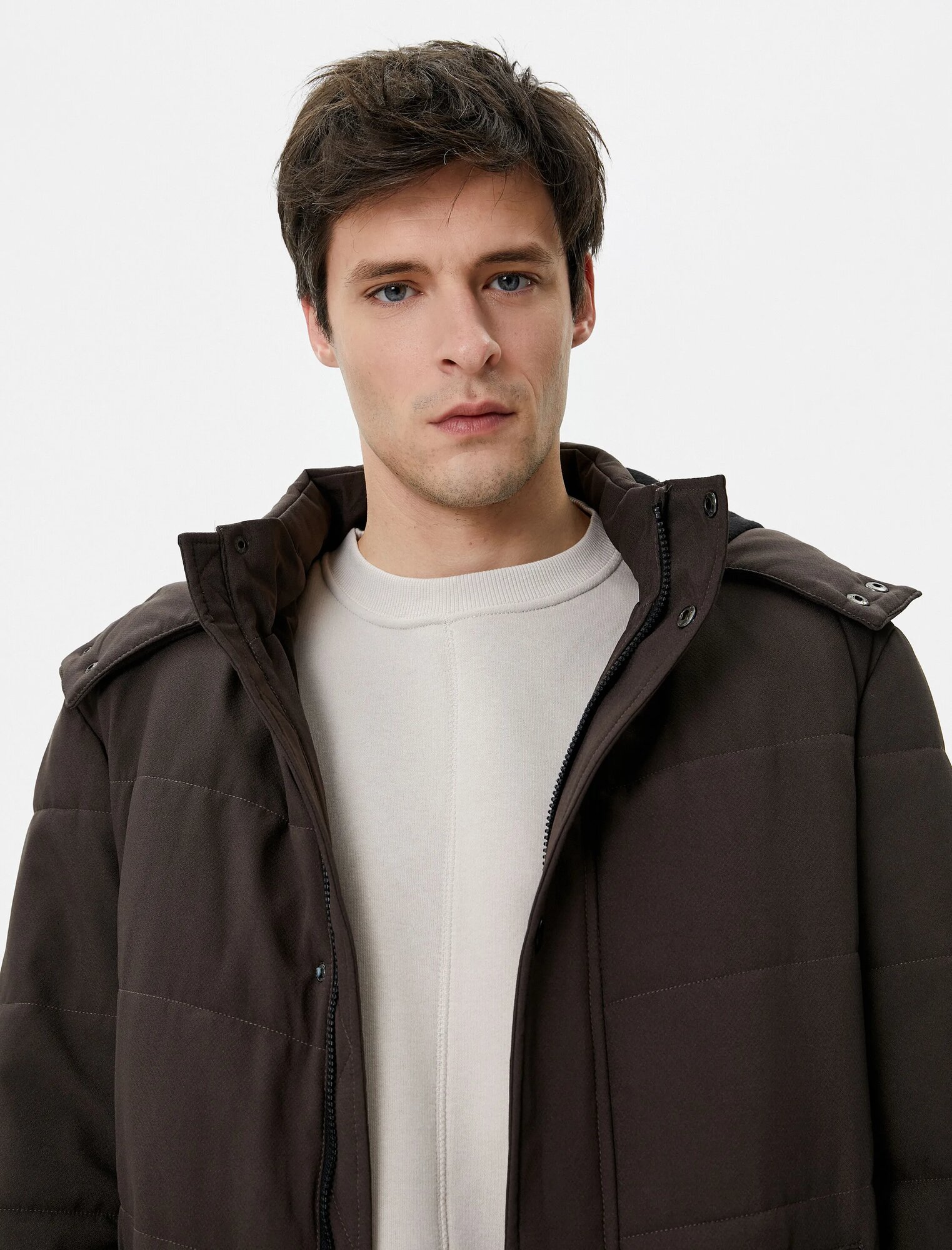 Куртка KOTON, размер S, коричневый