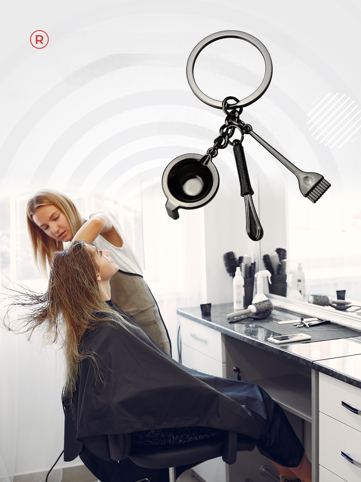 Брелок remove, чернильный — фото 1